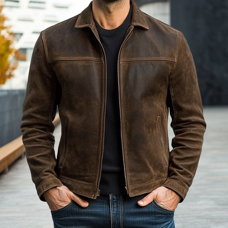 Daniel – Timeless Leather Jacket