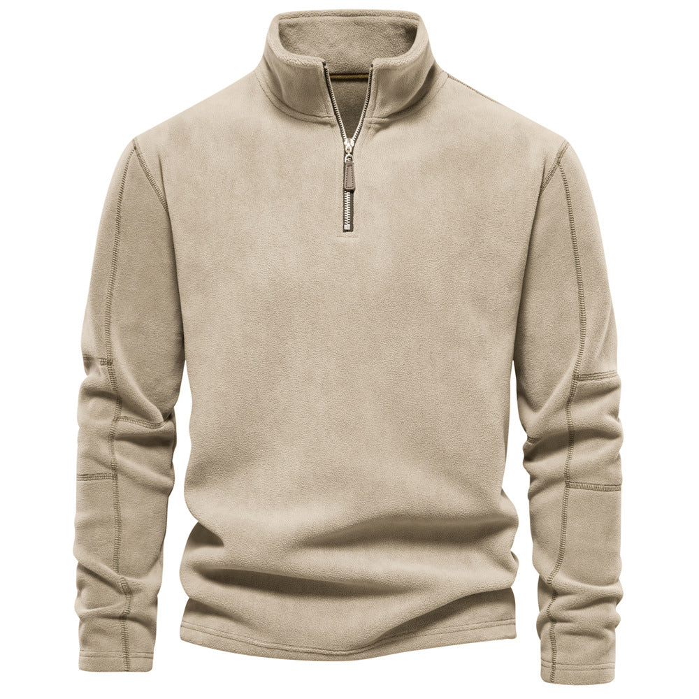 Sweater with Quarter Zip