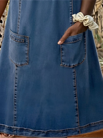 Anouk™ | Relaxed Denim Dress
