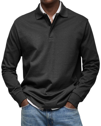 Tom | Long Sleeve Polo Shirt