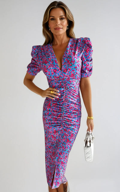 Vemi™ - Floral Summer Dress