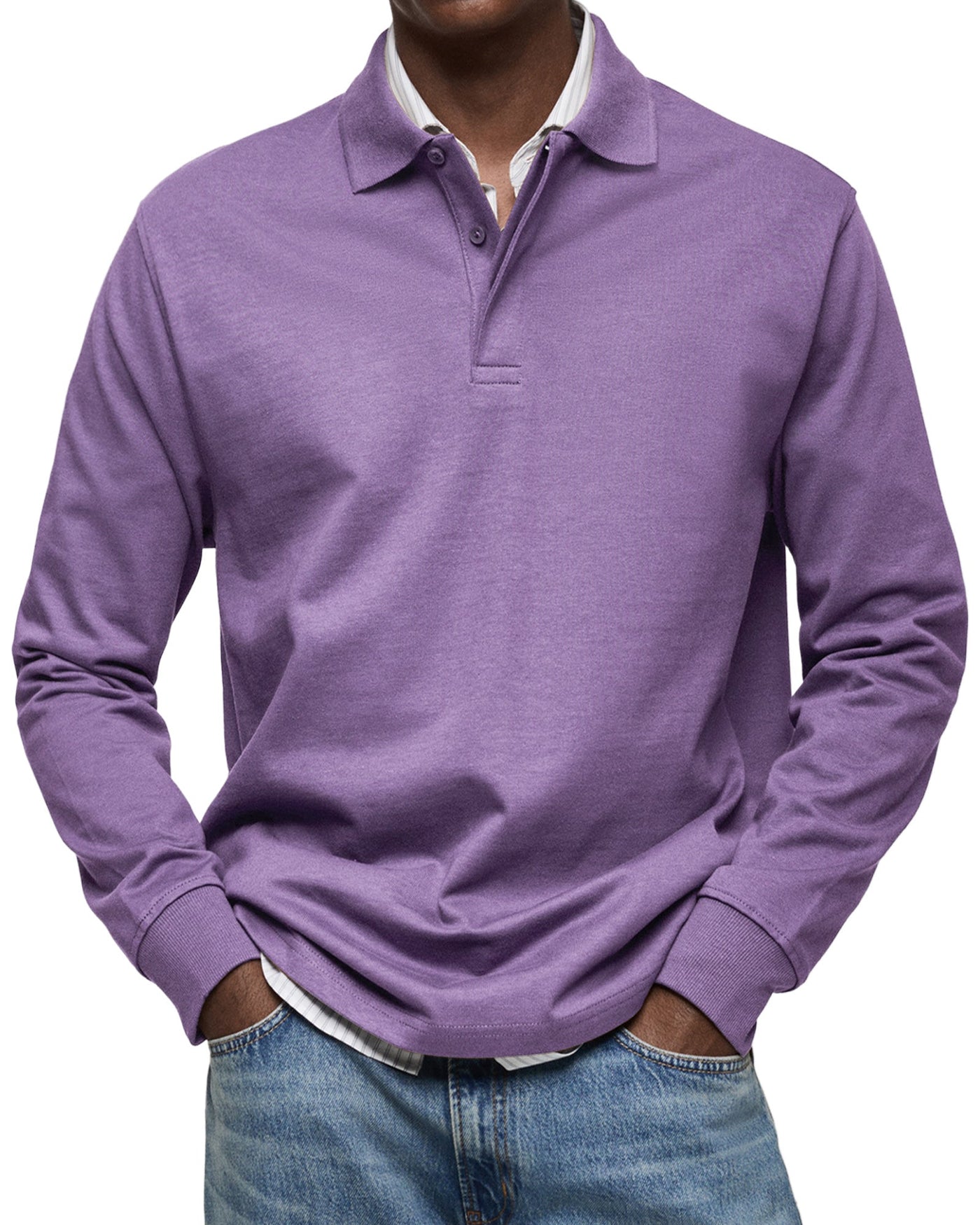 Tom | Long Sleeve Polo Shirt