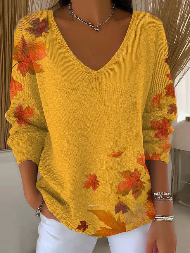 Benedetta – V-Neck Knitted Sweater 21