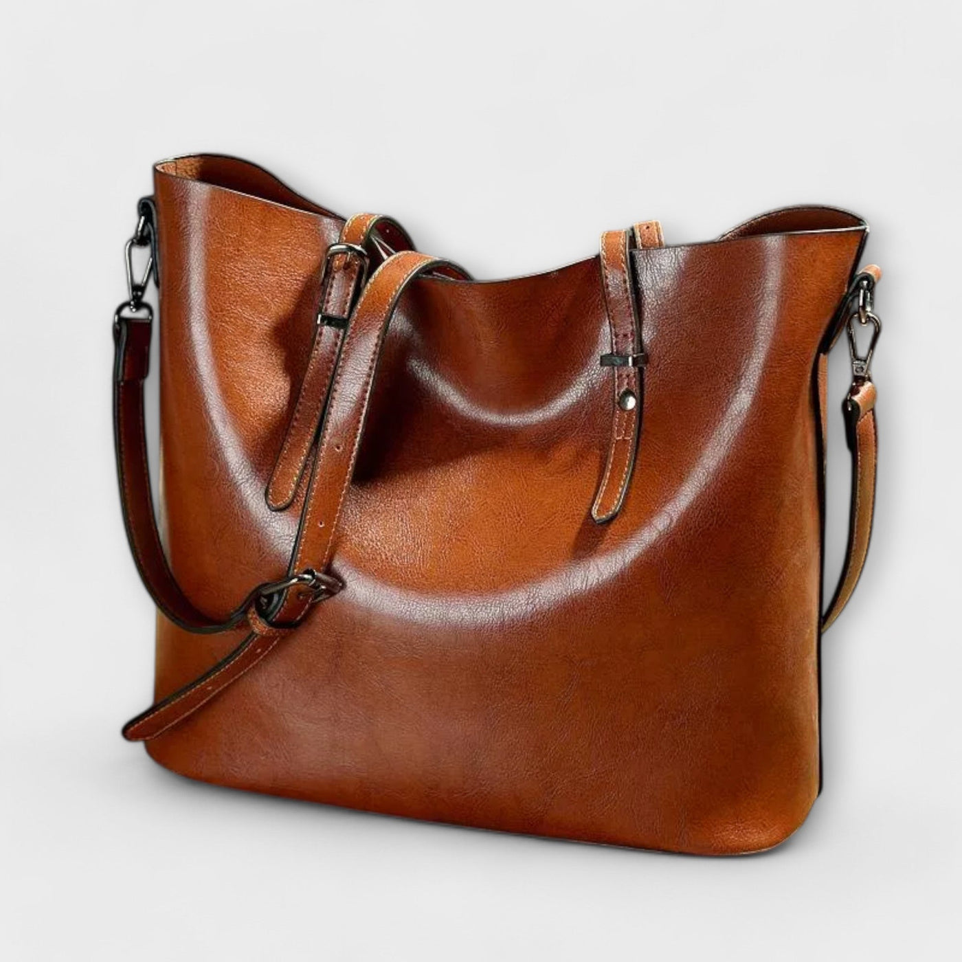 GRETA™ – TIMELESS LEATHER SHOULDER BAG WITH CLASSIC APPEAL
