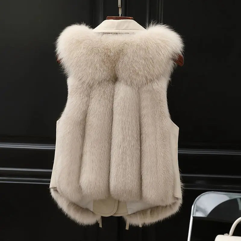 Rosella | Empress Vest in Faux Fur