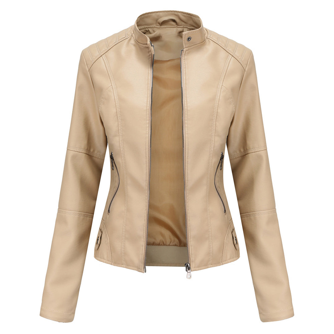 Siri™ | Elegant Leather Jacket