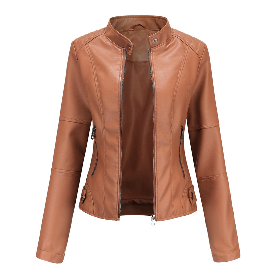 Siri™ | Elegant Leather Jacket