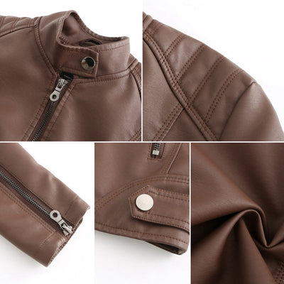 Siri™ | Elegant Leather Jacket