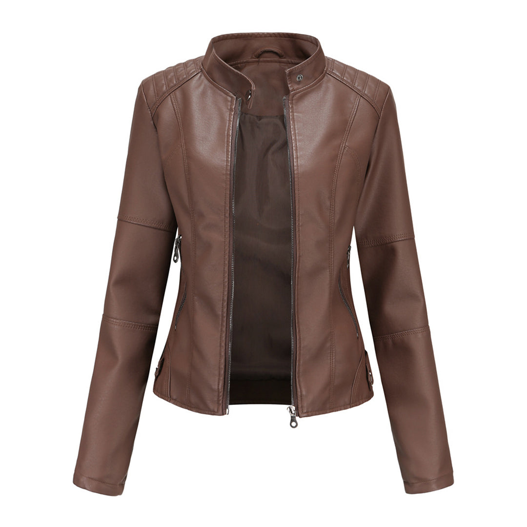 Siri™ | Elegant Leather Jacket