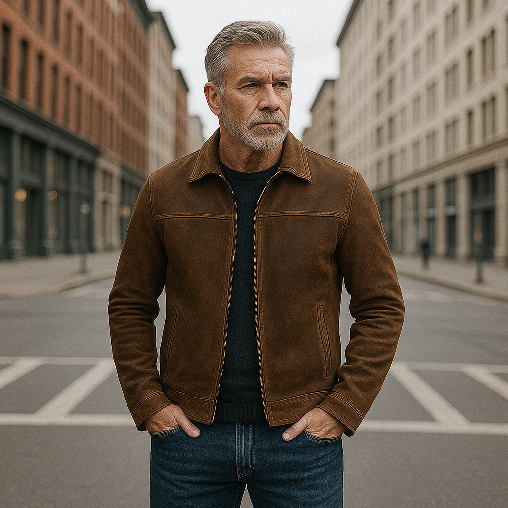 Daniel – Timeless Leather Jacket
