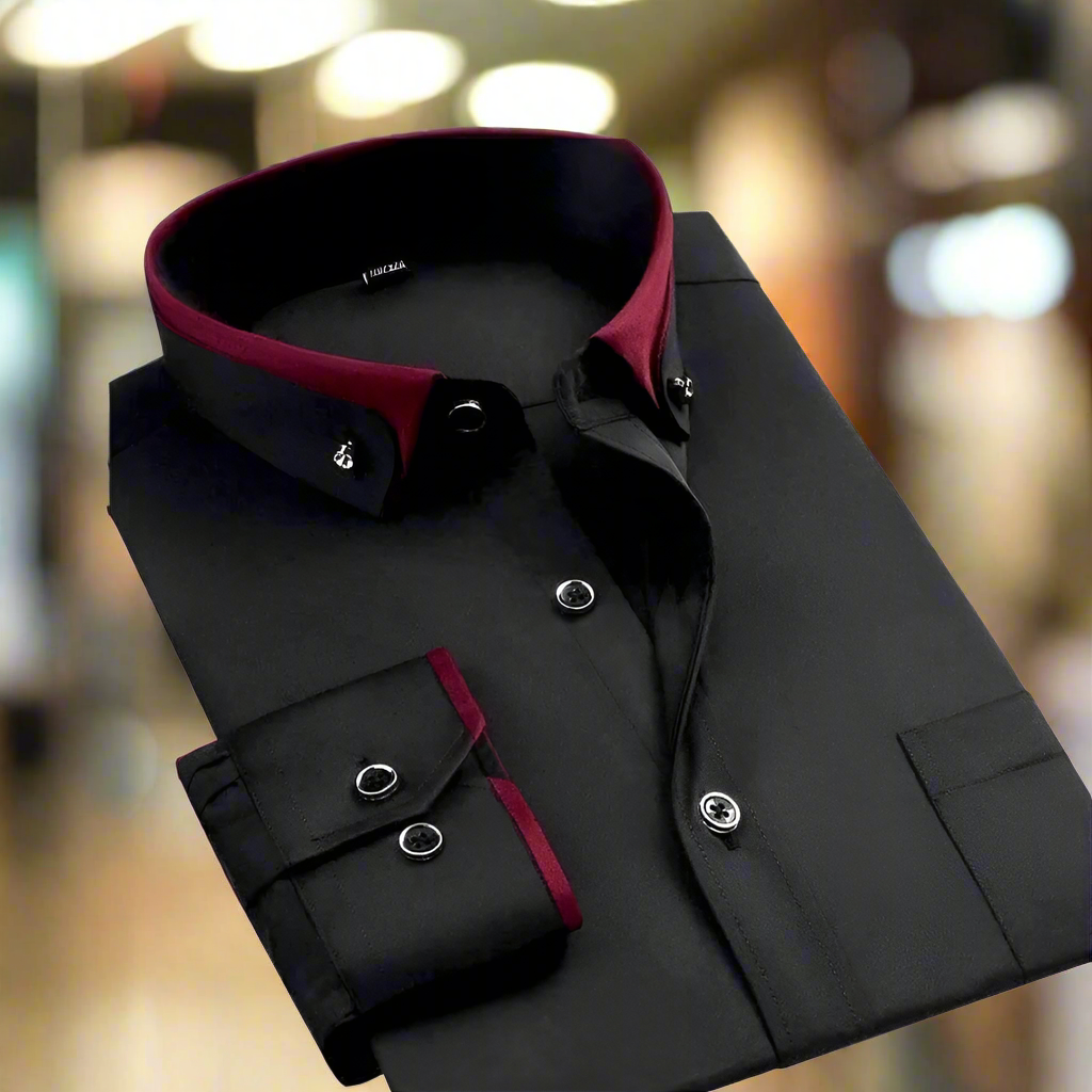 Adalbert | Classic Cotton Long Sleeve Shirt
