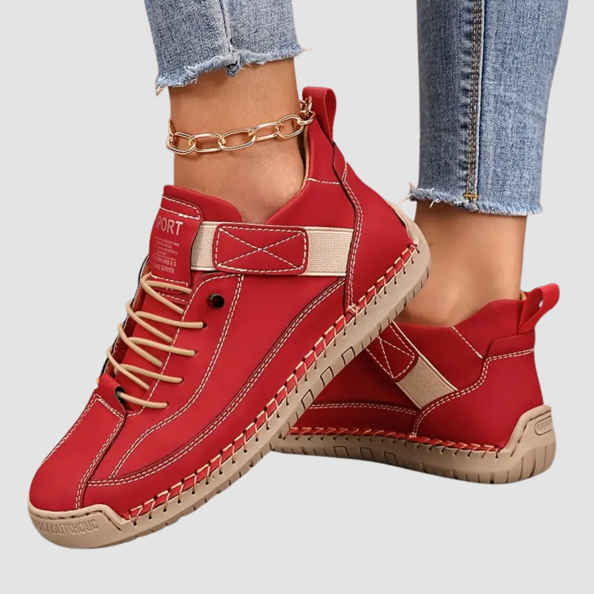 Sophie™ | Red Comfort Rando Shoes