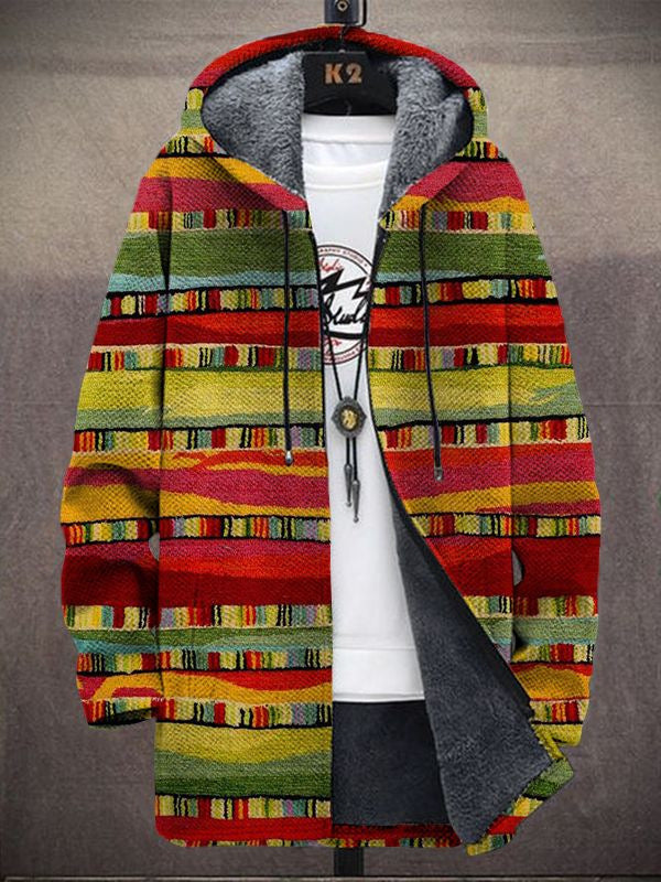 Florence | Sunset Striped Hoodie