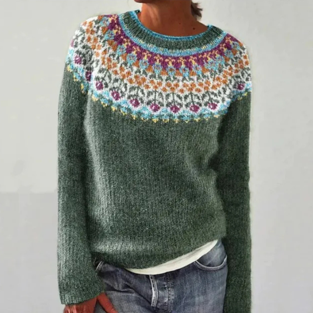 AMÉLIE | RETRO KNITTED SWEATER