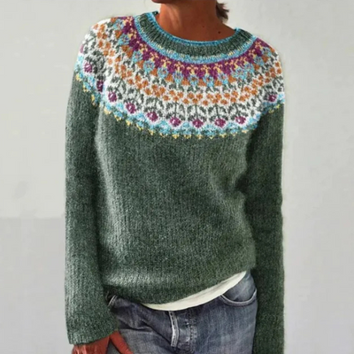 AMÉLIE | RETRO KNITTED SWEATER