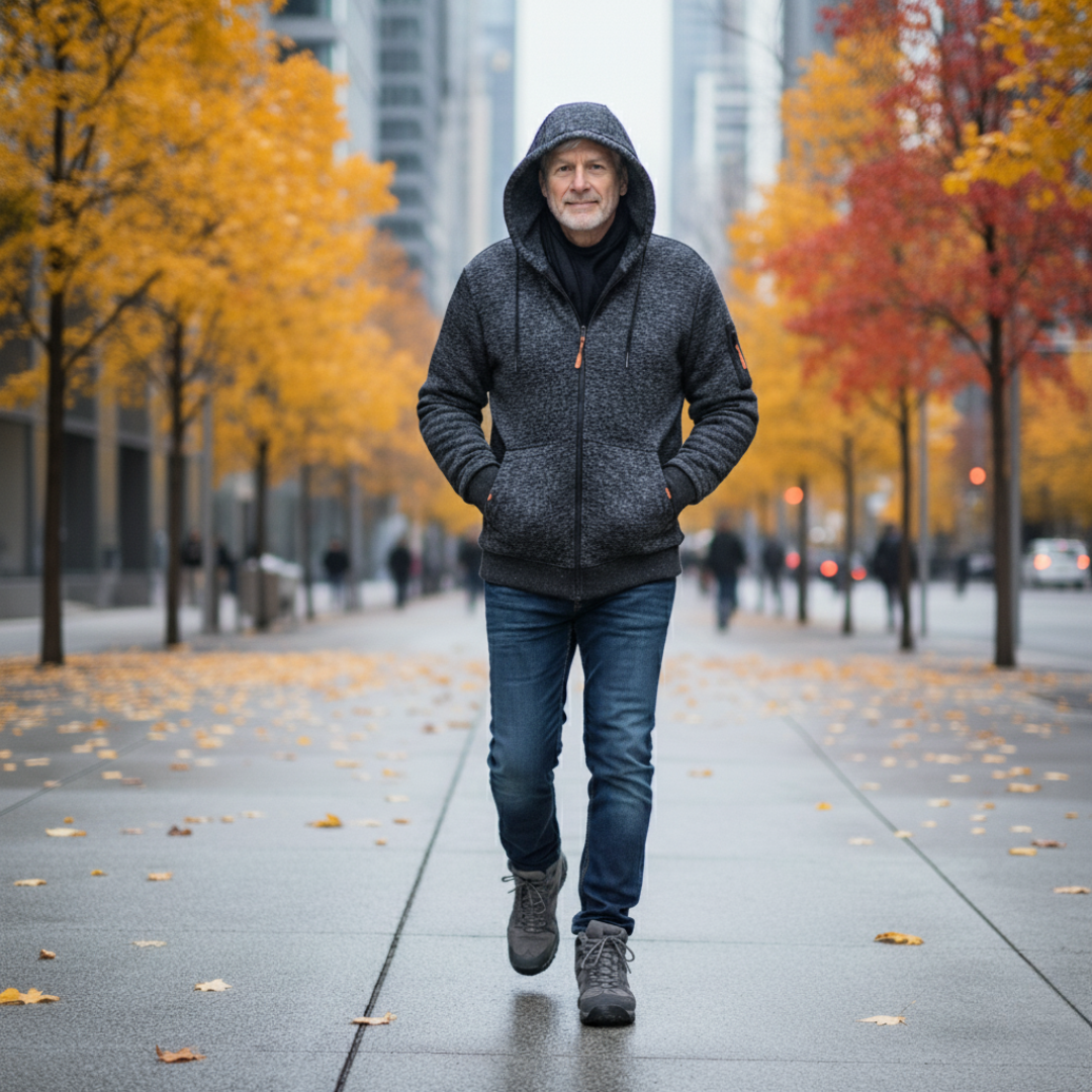 Arvion™ - Modern and Stylish Fleece Jacket for Men