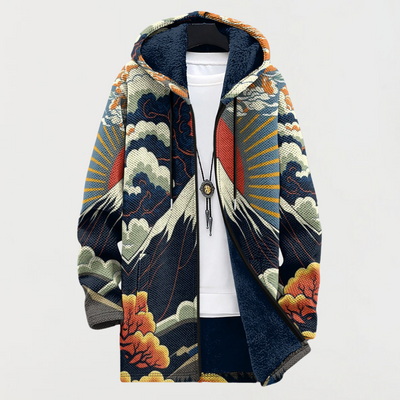 Hiro | Mountain and Sunrise Hoodie