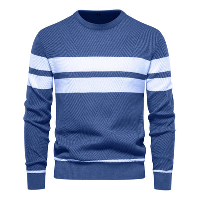 Men's Sweater with Stripes