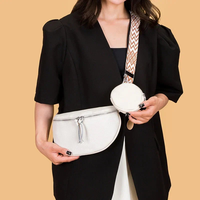 Hayley | Elegant Leather Shoulder Bag
