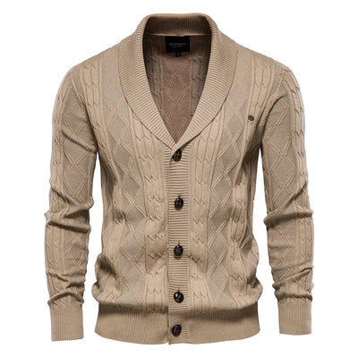 Men's Button-Up Cardigan