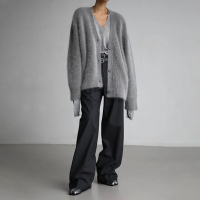 Serena | Stylish fur cardigan