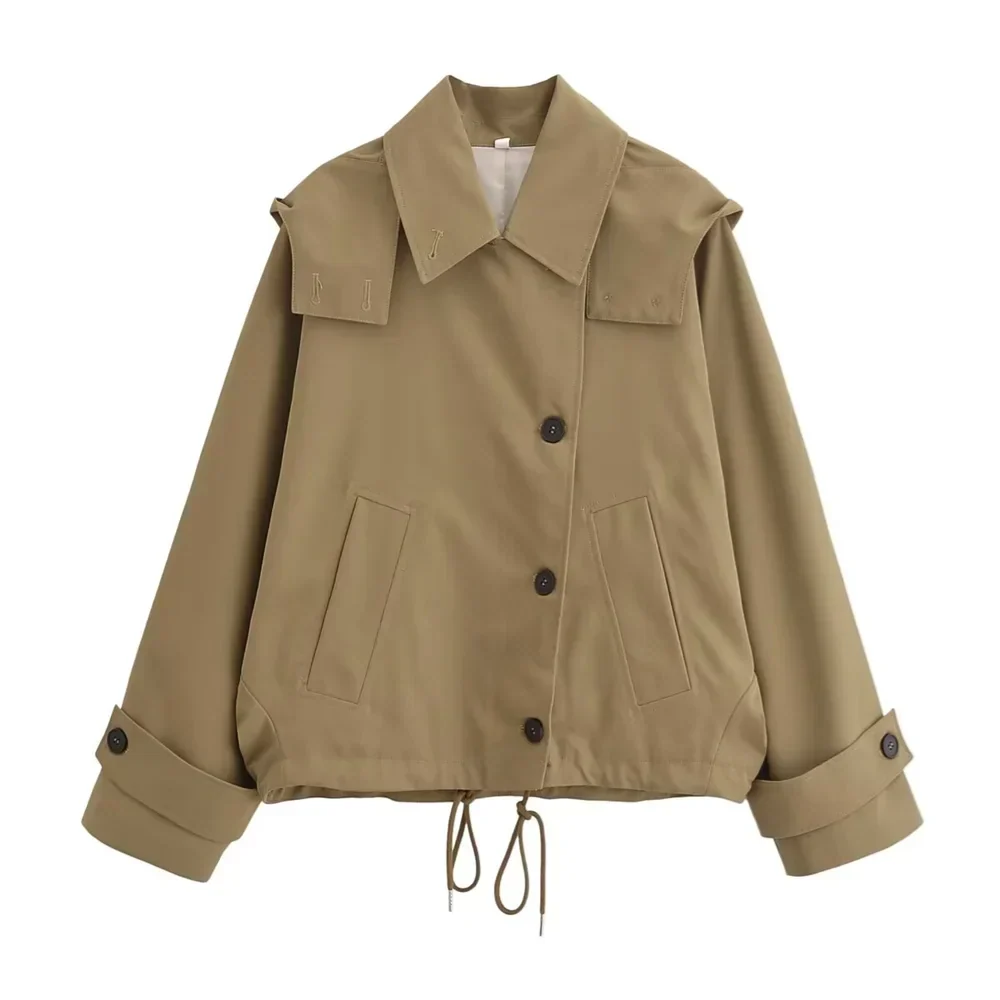 Mala™ | Comfort and Style in One Khaki Jacket