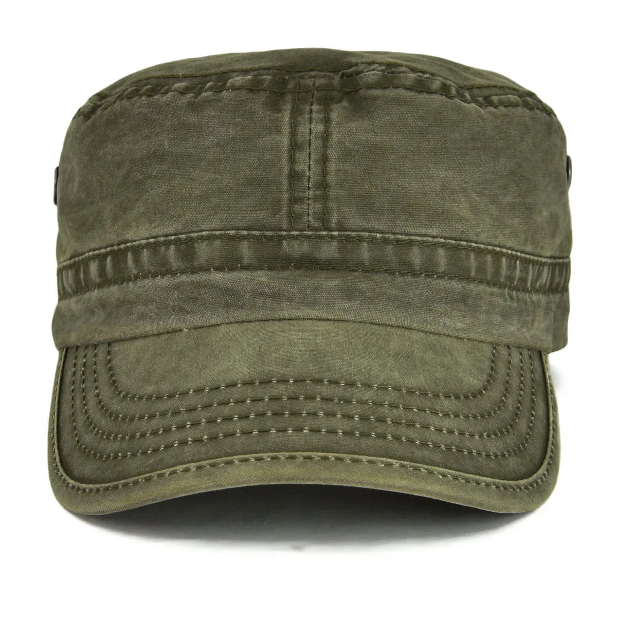 Jack | Robust vintage cap (Army Green)