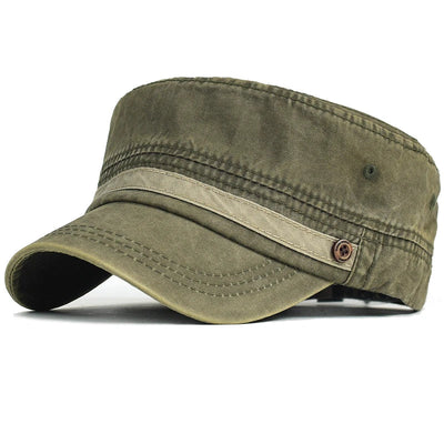 Samuel | Vintage field cap (Army Green)