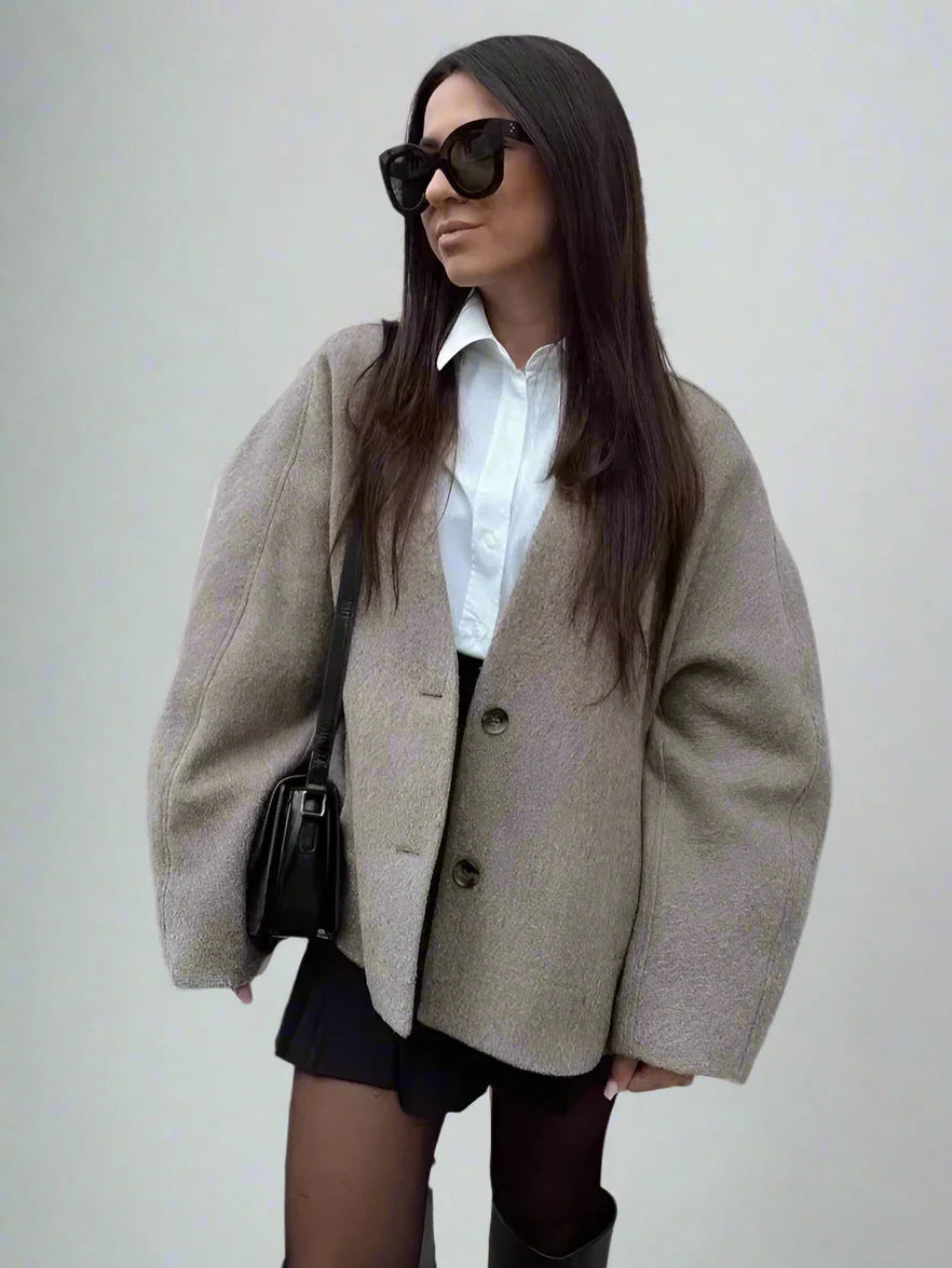 Lena | V-Neck Casual Jacket