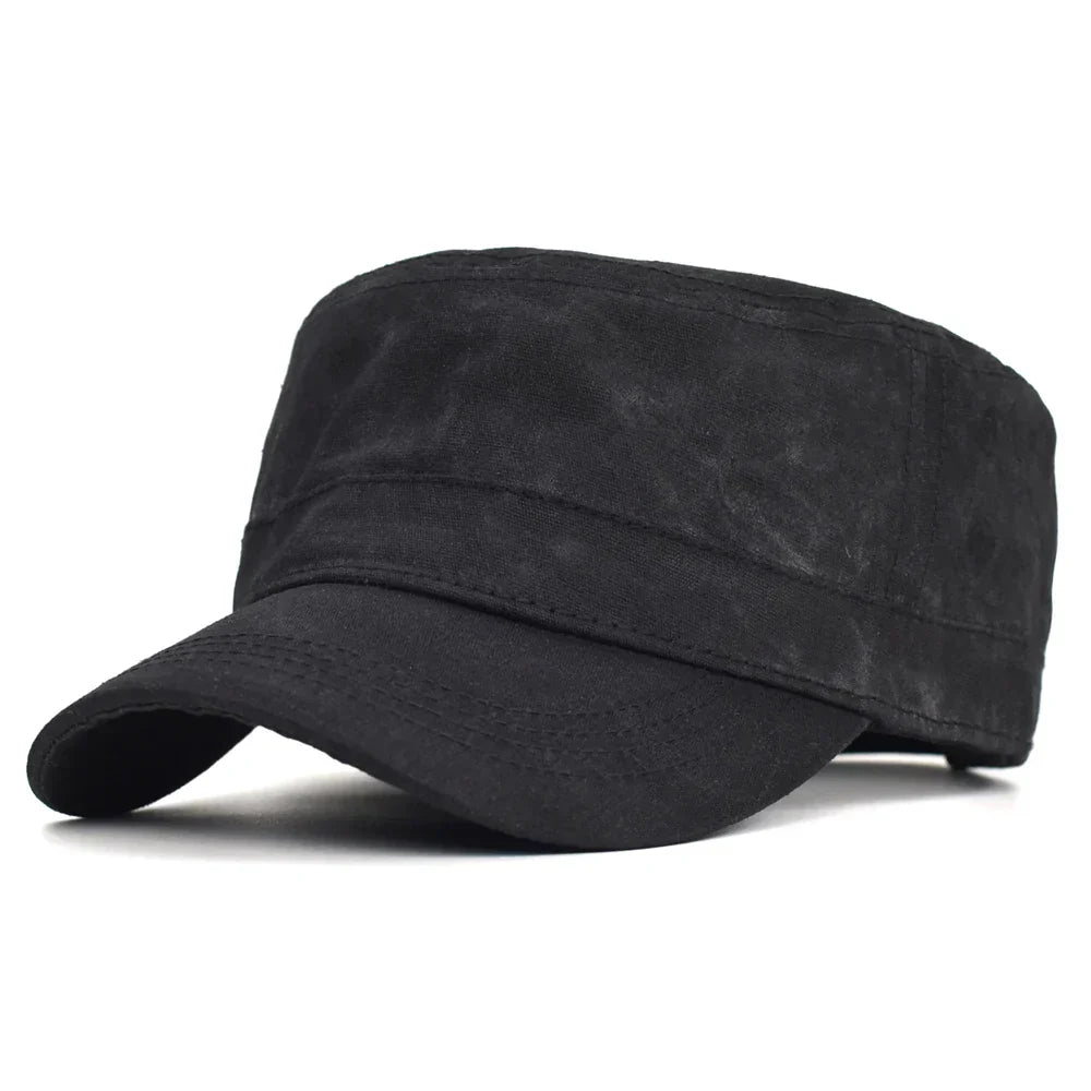 James | Robust Vintage Cap (Washed Black)