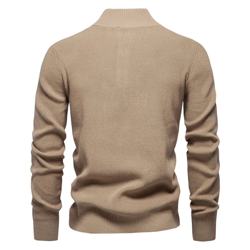 Men's Button-Detail Sweater