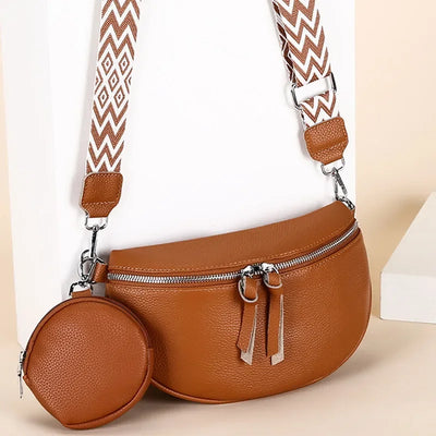 Hayley | Elegant Leather Shoulder Bag