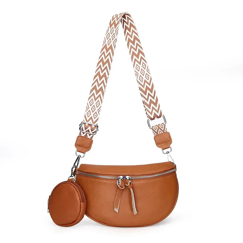 Hayley | Elegant Leather Shoulder Bag