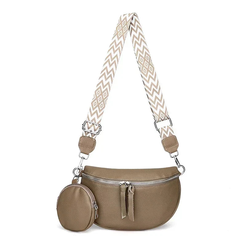 Hayley | Elegant Leather Shoulder Bag