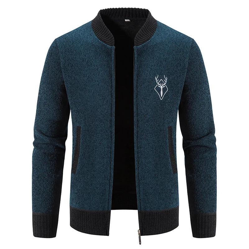 Knitted Men's Cardigan