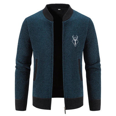 Knitted Men's Cardigan