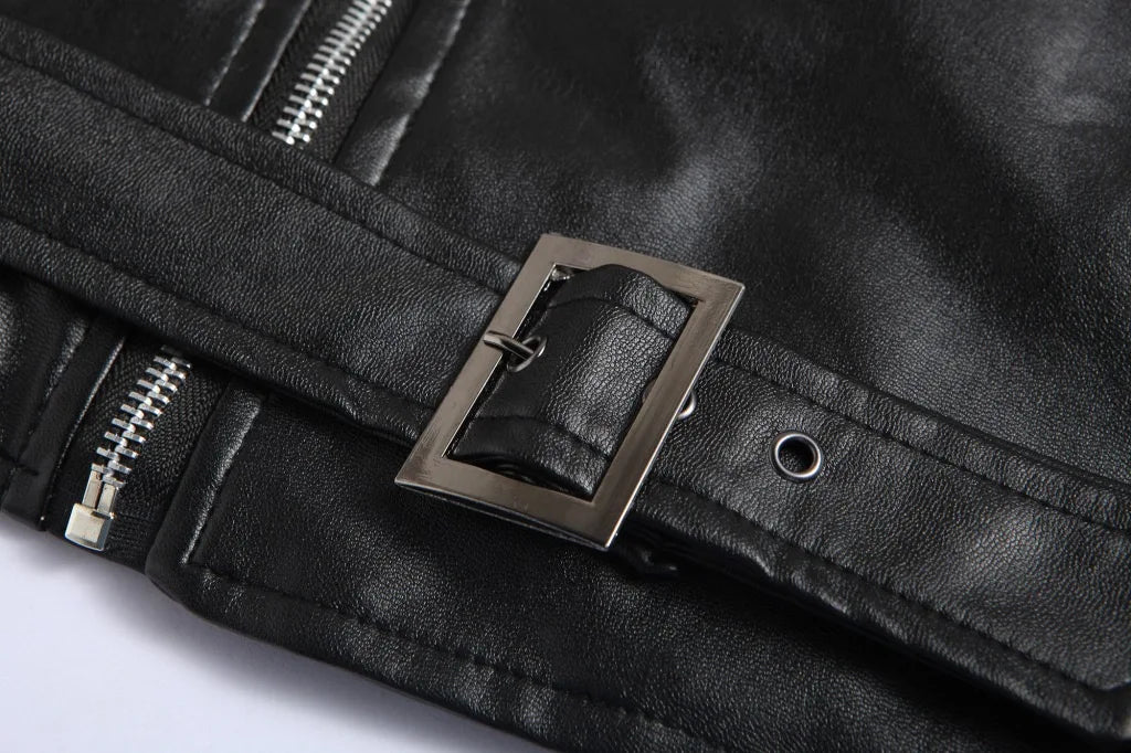 Björn™ | Classic Leather Jacket in Biker Style