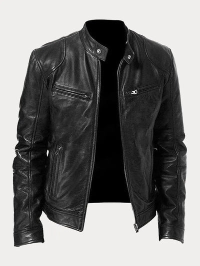 Carlos | Elegant Leather Jacket