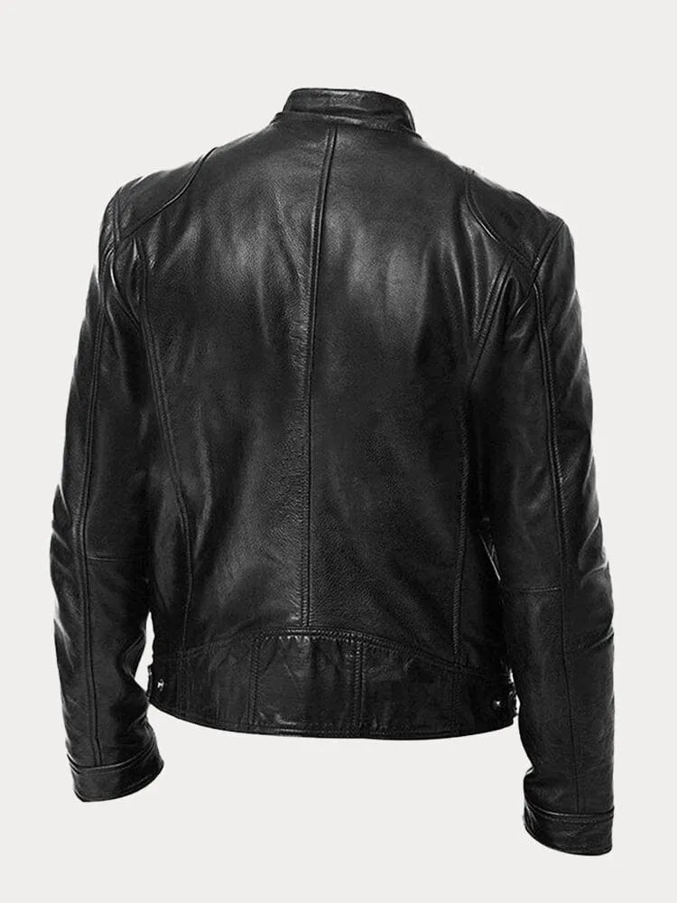 Carlos | Elegant Leather Jacket