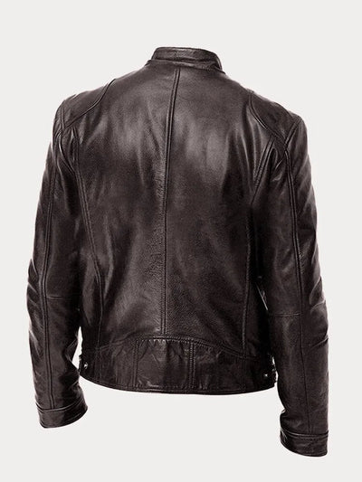 Carlos | Elegant Leather Jacket