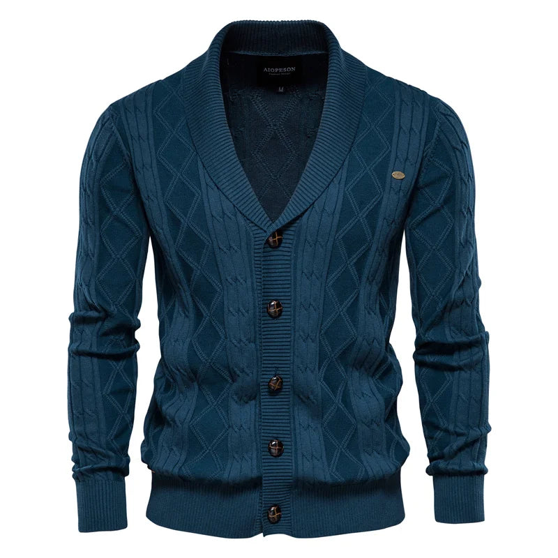 Men's Button-Up Cardigan
