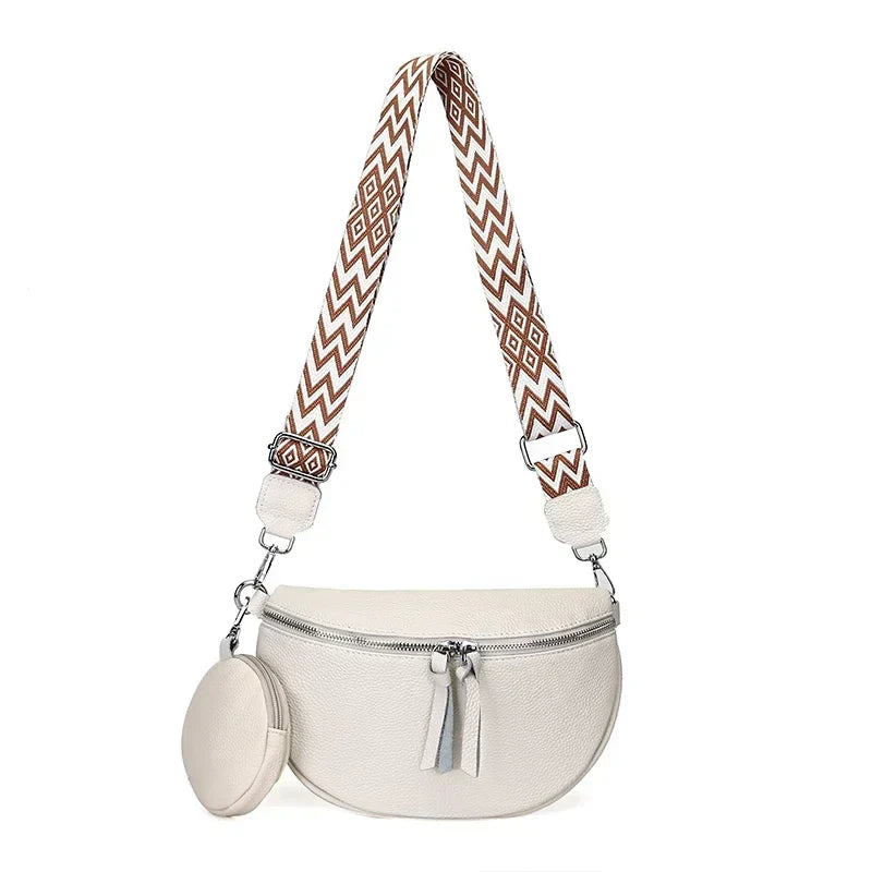 Hayley | Elegant Leather Shoulder Bag