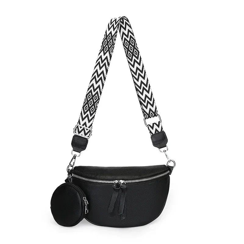 Hayley | Elegant Leather Shoulder Bag
