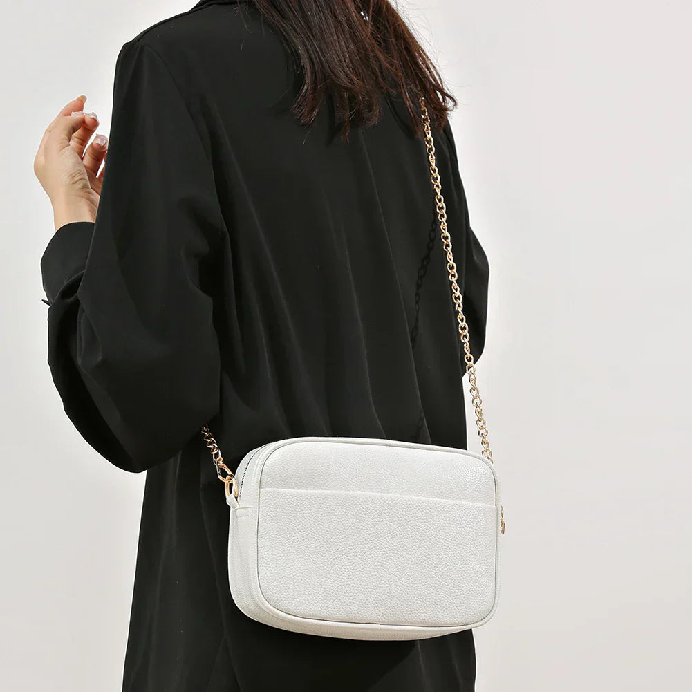 Zara | Fins Leather Shoulder Bag