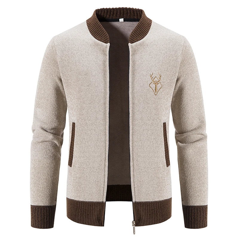 Knitted Men's Cardigan