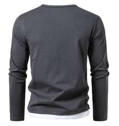Luxurious Combed Cotton Long Sleeve T-Shirt