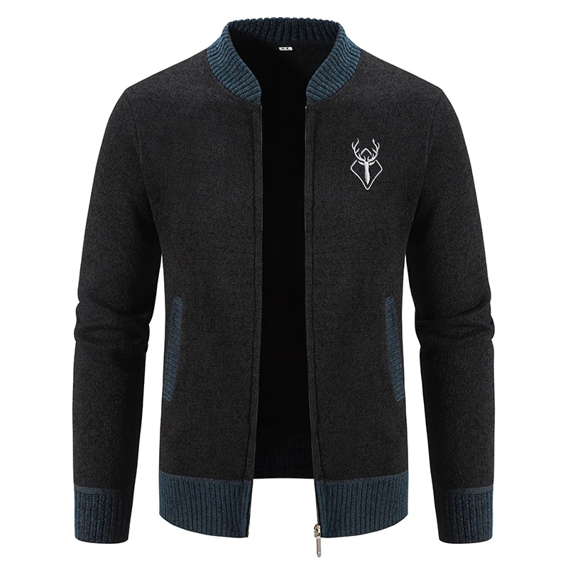 Knitted Men's Cardigan
