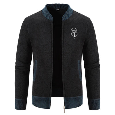 Knitted Men's Cardigan