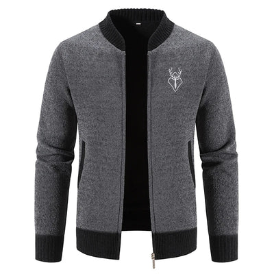 Knitted Men's Cardigan