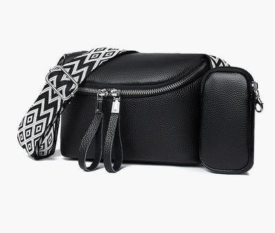 Nina | Finished Leather Shoulder Bag